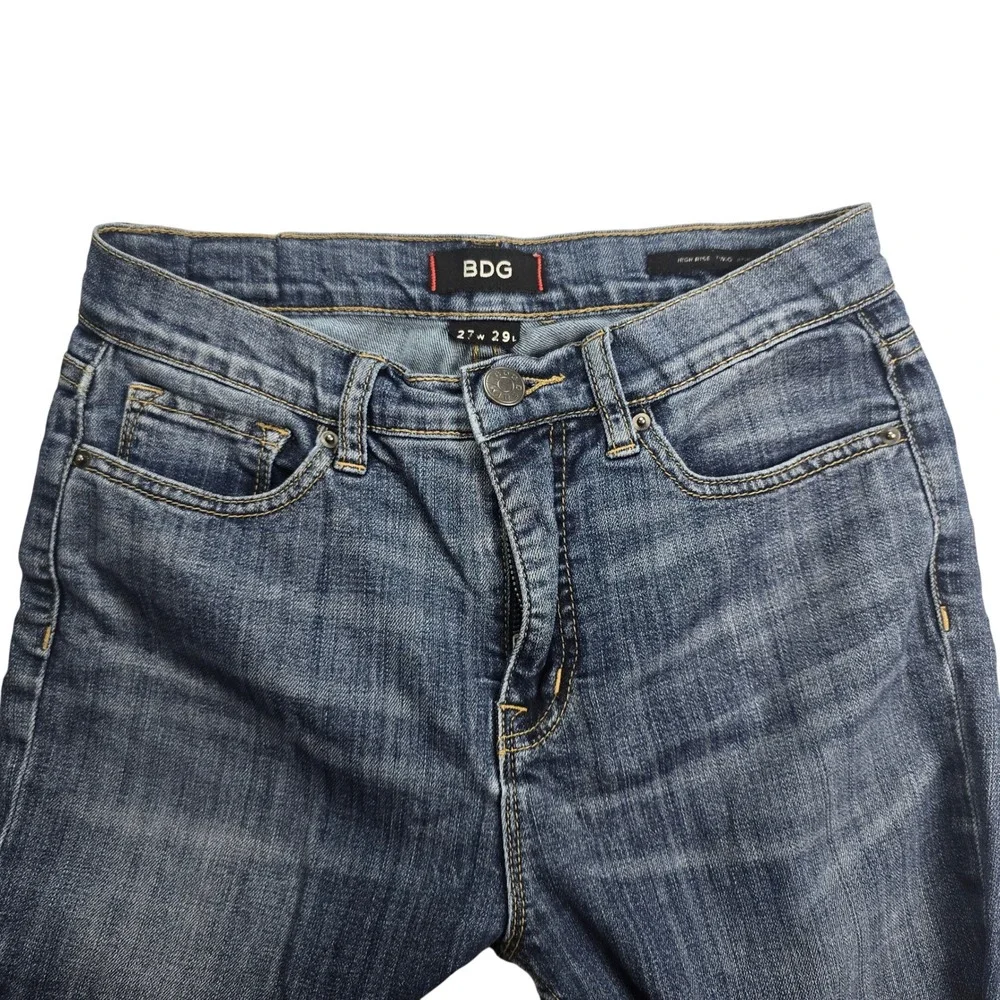 BDG High Rise Twig Skinny Jeans Womens 27 Blue‎ Medium Wash Denim
